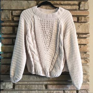 Francesca’s cream sweater